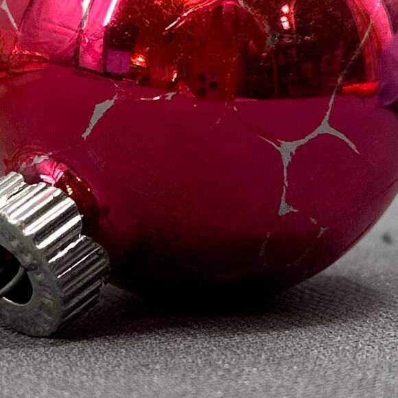 VTG Shiny Brite Glass Christmas Ornaments Pink Red 1 3/4" USA 2 Boxes 24 Balls - Picture 13 of 16